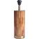 ValueLights Modern Wood Lampstand 42cm