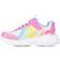 Skechers Girl's Rainbow Racer Light-Up Wedge - Pink/Cloud Mlti