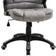 Vinsetto Swivel Microfibre Fabric Grey Office Chair 120cm