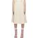 Moncler White A-line Midi Skirt