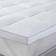 Cascade Home Luxury Down Enhancer Mattress Cover White