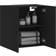 vidaXL 60x31x60cm Black Wall Cabinet 60x60cm