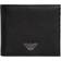 Emporio Armani Compact Bi-Fold Wallet - Black