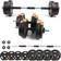 Phoenix Dumbbells Weight Set - Adjustable 2-in-1 Barbell Set for Exercise