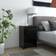 vidaXL Engineered Wood Black Bedside Table 35x40cm 2pcs
