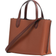 Coach Willow Tote 24 Color Blocked With Signature Canvas Interior - Pewter/1941 Saddle Brown Multi