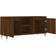 vidaXL 104x35x50cm Brown Oak TV Bench 104x50cm