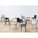 Andersen Furniture AC2 Leather Oak/Black Armchair 74.5cm