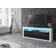Creative High Gloss White/Black TV Bench 160x60cm