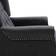 Homcom Recliner Dark Grey Armchair 99cm