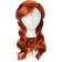 Disney Frozen Anna Wig, 18" Long Flowing Red Hair with Braid Detail for Girls Costume, Dress Up or Halloween for Ages