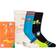 Happy Socks Better Together Geschenkbox für Kinder Hellblau, White, Black, Orange, Light Green, Blue 4-6 Years