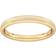 Goldsmiths Grooves Wedding Ring - Gold