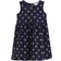 H&M Girl's Cotton Dress - Navy Blue/Floral (1020977008)