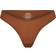 SKIMS Fits Everybody Dipped Front Thong - Bronze