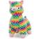 Addo Play Snuggle Buddies Fleecy Llama Rainbow 40cm