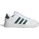 adidas Kid's Grand Court Lifestyle Tennis Lace-Up - Cloud White/Collegiate Green/Cloud White