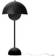 &Tradition Flowerpot VP3 Dull Black Table Lamp 50cm
