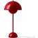 &Tradition Flowerpot VP3 Vermilion Red Table Lamp 50cm