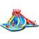 Costway Inflatable Water Slide Crab Dual Slide Bounce House without Blower