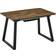 Homcom Extendable Nature Wood Effect Dining Table 80x120cm