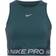 Nike Pro Dri-FIT Women's Cropped Tank Top Green UK 16–18