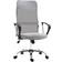 Homcom High Back Light Grey Office Chair 119cm