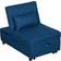 Homcom 4-in-1 Multi-Functional Blue Sofa 65.5cm 1 Seater