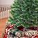 Homcom Snow Tipped Green/White Christmas Tree 150cm