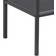 AC Design Furniture Seaford Black Trolley Table 30x60cm