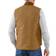 Carhartt Relaxed Fit Firm Duck Insulated Rib Collar Vest - Brown