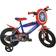 Dino Captain America 16" Bicycle - Blue Kids Bike