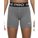 Nike Kid's Pro Shorts - Carbon Heather/White (DA1033-091)