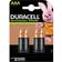 Duracell Battery Charger with 2 AA and 2 AAA 750mAh