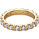 Pandora Sparkling Row Eternity Ring - Gold/Transparent