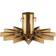 House Doctor Star Brass Christmas Tree Stand 47cm