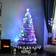 Homcom Snowy White and Blue Christmas Tree 150cm