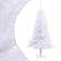 vidaXL Plastic Tree With Foot White Christmas Tree 150cm