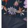 Name It Girl's Flower Overalls - Dark Sapphire