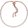 Pandora Sparkling Slider Tennis Bracelet - Rose Gold/Transparent