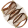 Michael Kors Lillie Large Logo Shoulder Bag - Vanilla/Acorn