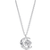 Pandora Moon & Spinning Tree of Life Pendant Necklace - Silver/Transparent