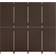 vidaXL 4 panels Brown Room Divider 196x180cm