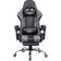 Neo Leather Gaming Racing Recliner Chair With Footrest - Grey