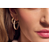 Sif Jakobs Roccanova Circolo Earrings - Gold/Transparent