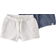 Carter's Baby Organic Cotton Textured Shorts 2-pack - Heather Grey/Coastal Blue (195862337538)