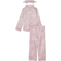 Monsoon Kid's Roses Satin Pyjamas & Mask Set - Pink