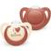Nuk for Nature Orthodontic Silicon Pacifiers Size 2 6-18 2-pack