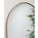 Melody Maison Large Arched Gold Wall Mirror 80x183cm