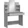 vidaXL 96x40x142cm Gray Sonoma Dressing Table 40x96